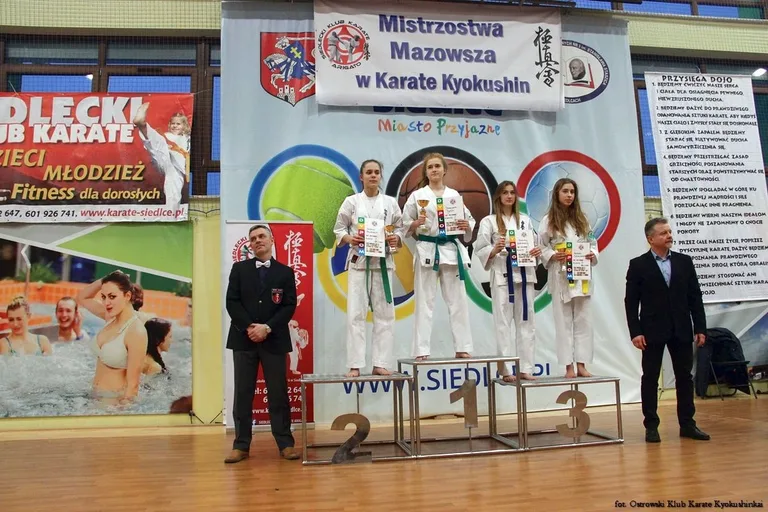 Siedem medali OKKK na Mistrzostwach Mazowsza (zdjęcia)