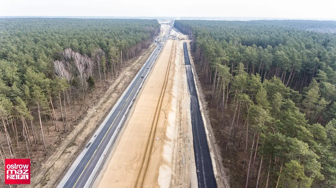 Postęp prac budowy S8 (zdjęcia, wideo)