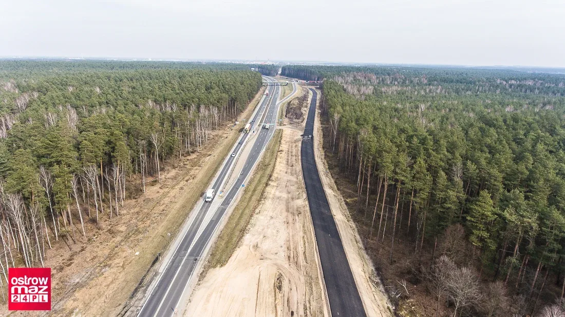 Postęp prac budowy S8 (zdjęcia, wideo)