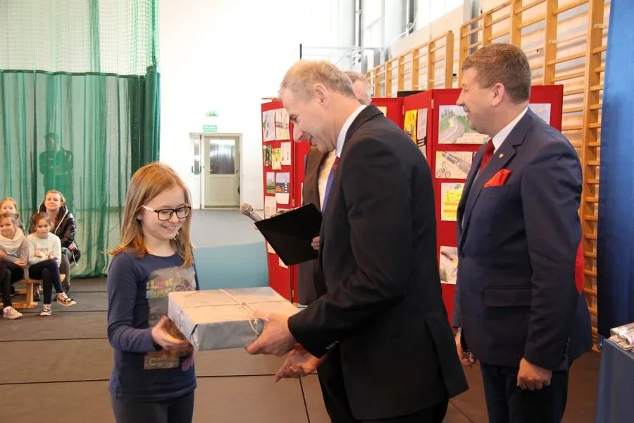 "Jesteś widoczny, jesteś bezpieczny" w Łysych (zdjęcia, wideo)