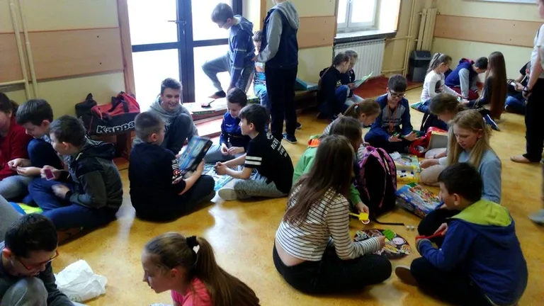 Zabawa z matematyką w "Jedynce" (zdjęcia)