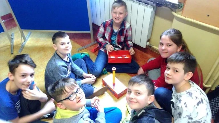 Zabawa z matematyką w "Jedynce" (zdjęcia)