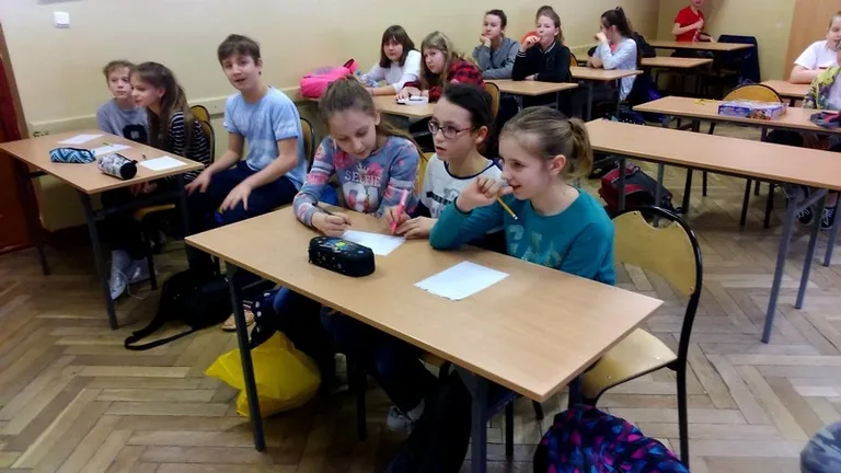 Zabawa z matematyką w "Jedynce" (zdjęcia)