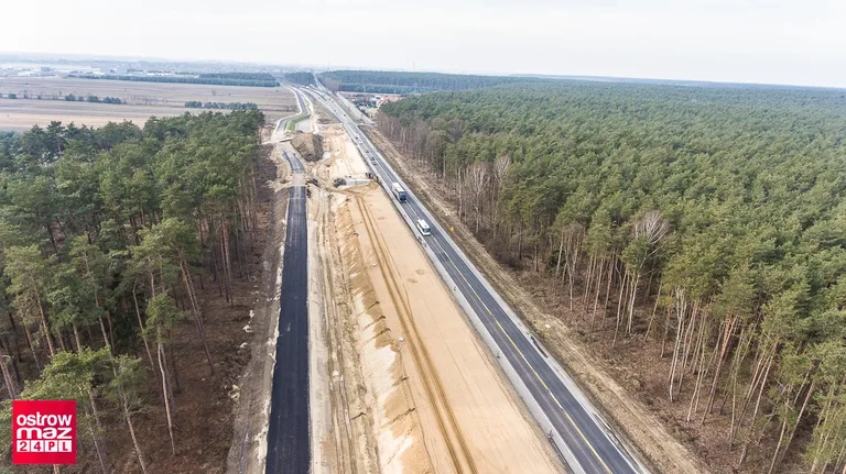 Postęp prac budowy S8 (zdjęcia, wideo)