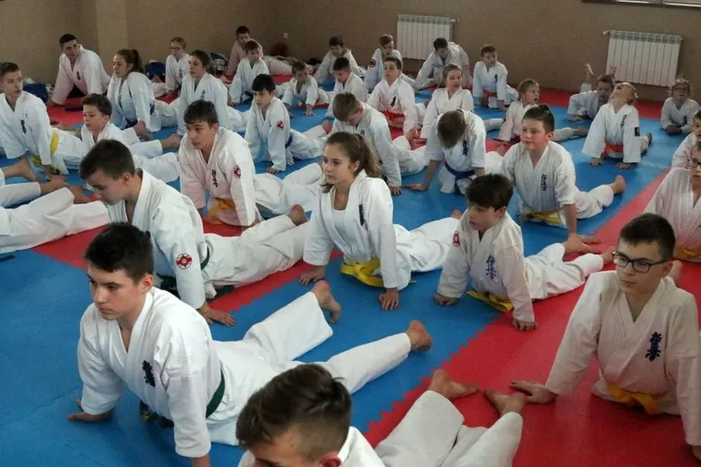Karatecy BKKK trenowali w Zębie (zdjęcia, wideo)