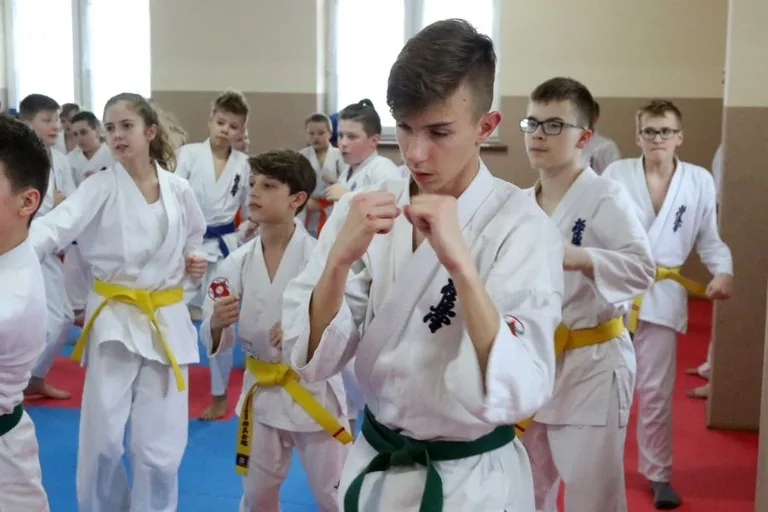 Karatecy BKKK trenowali w Zębie (zdjęcia, wideo)