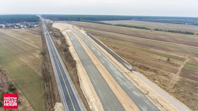 Postęp prac budowy S8 (zdjęcia, wideo)