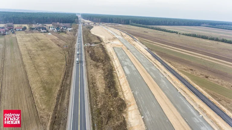 Postęp prac budowy S8 (zdjęcia, wideo)