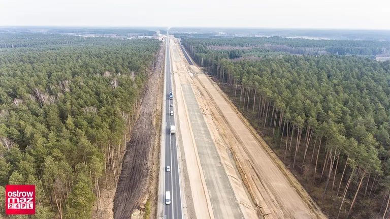 Postęp prac budowy S8 (zdjęcia, wideo)