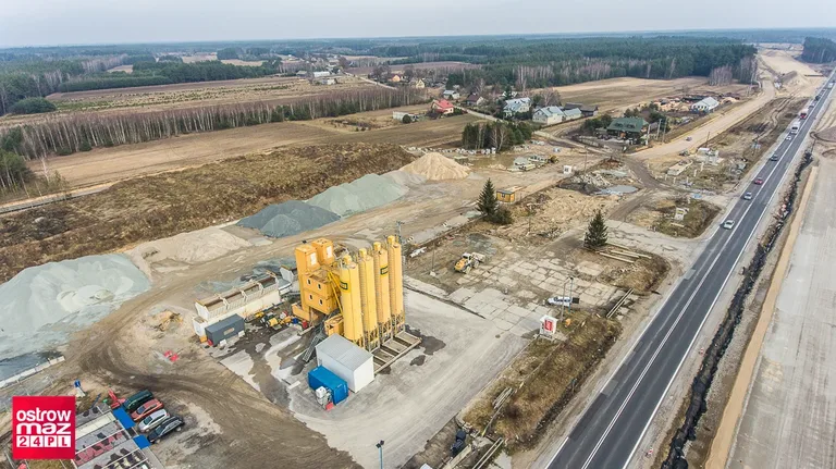 Postęp prac budowy S8 (zdjęcia, wideo)