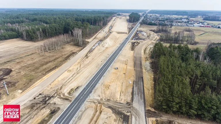 Postęp prac budowy S8 (zdjęcia, wideo)