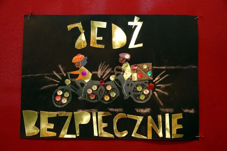 "Jesteś widoczny, jesteś bezpieczny" w Łysych (zdjęcia, wideo)