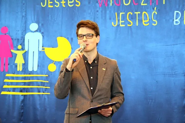 "Jesteś widoczny, jesteś bezpieczny" w Łysych (zdjęcia, wideo)