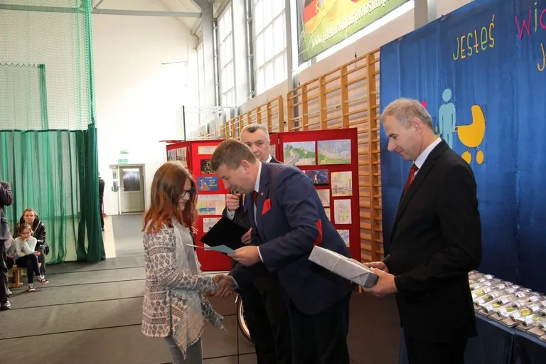 "Jesteś widoczny, jesteś bezpieczny" w Łysych (zdjęcia, wideo)