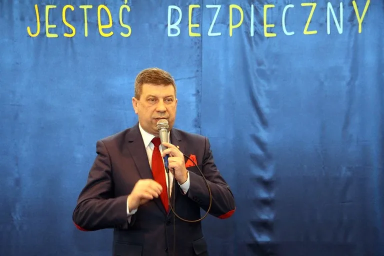 "Jesteś widoczny, jesteś bezpieczny" w Łysych (zdjęcia, wideo)