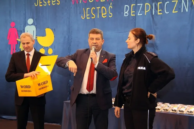 "Jesteś widoczny, jesteś bezpieczny" w Łysych (zdjęcia, wideo)