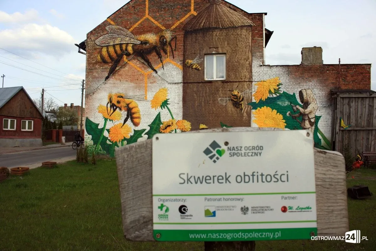 Porządki na "Skwerku obfitości" (zdjęcia)