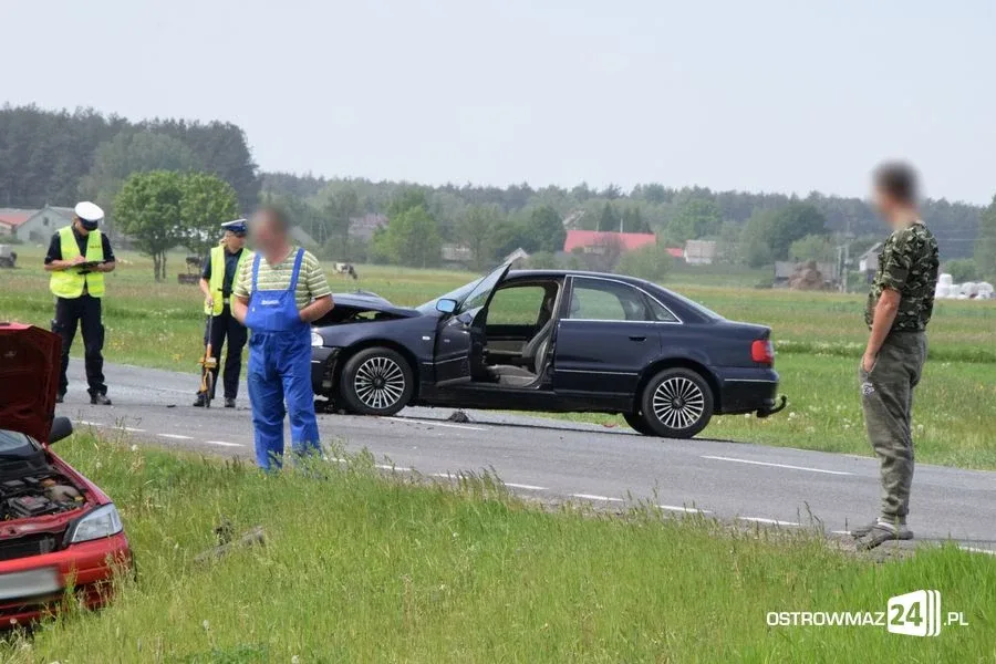 Wyprzedzanie z trzema promilami. Winny mieszkaniec naszego powiatu (zdjęcia)