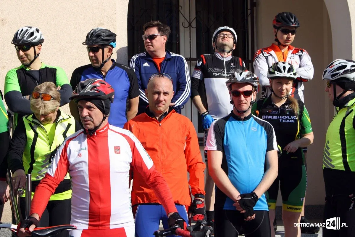 Rajd rowerowy poświęcony marszałkowi Piłsudskiemu (zdjęcia)
