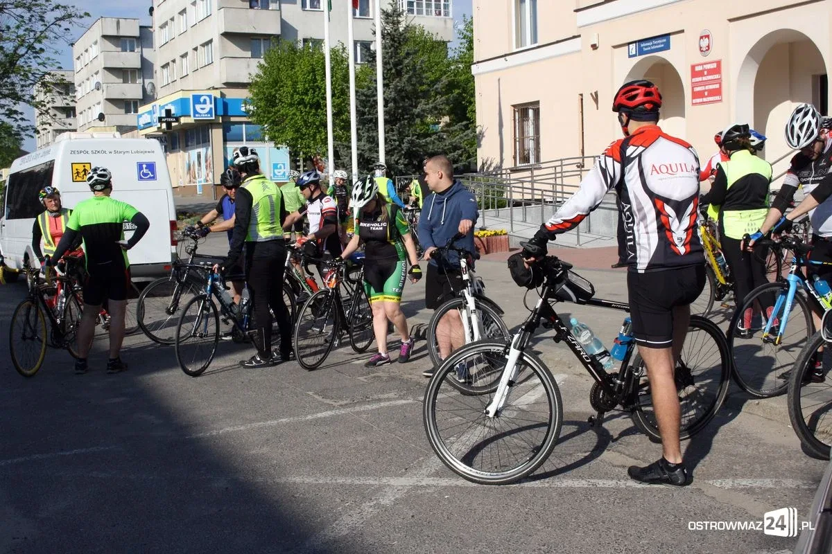 Rajd rowerowy poświęcony marszałkowi Piłsudskiemu (zdjęcia)