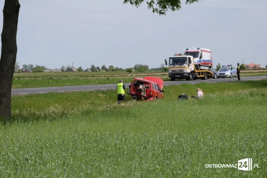 Wyprzedzanie z trzema promilami. Winny mieszkaniec naszego powiatu (zdjęcia)