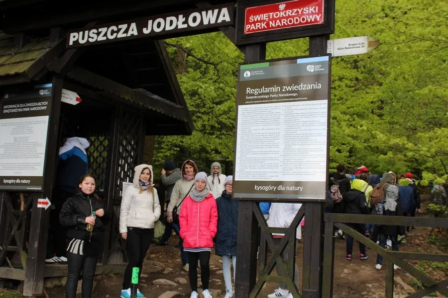 Wycieczka SP1 w Góry Świętokrzystkie (zdjęcia)
