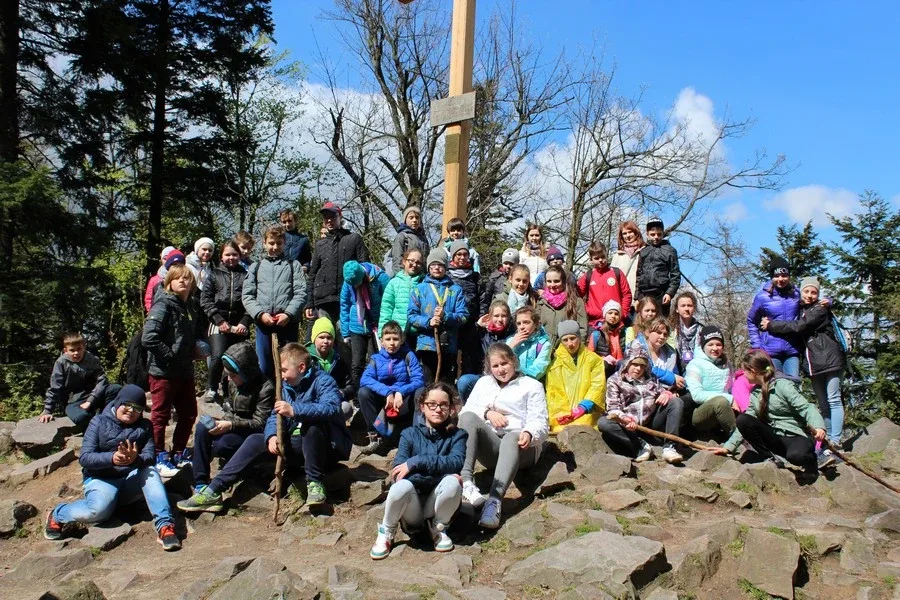Wycieczka SP1 w Góry Świętokrzystkie (zdjęcia)