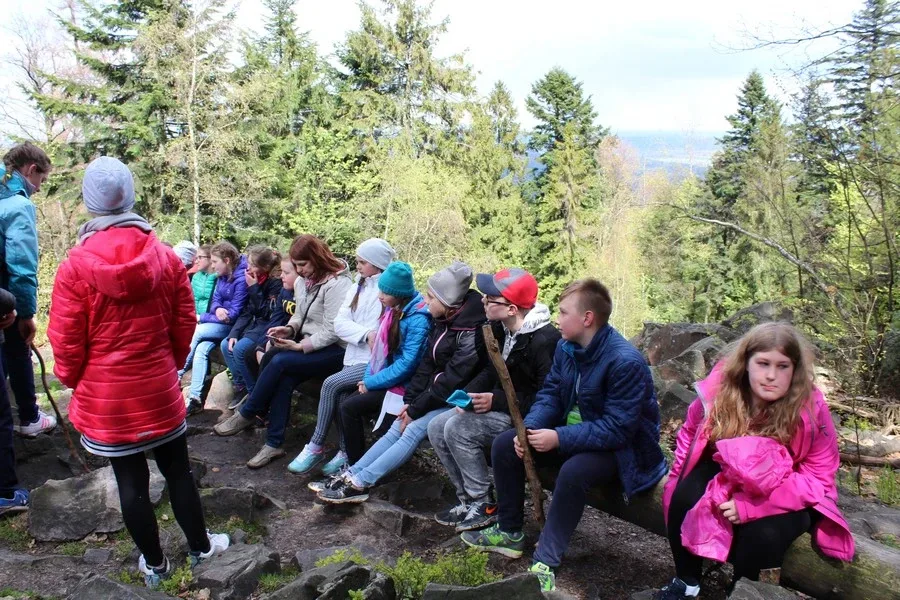 Wycieczka SP1 w Góry Świętokrzystkie (zdjęcia)