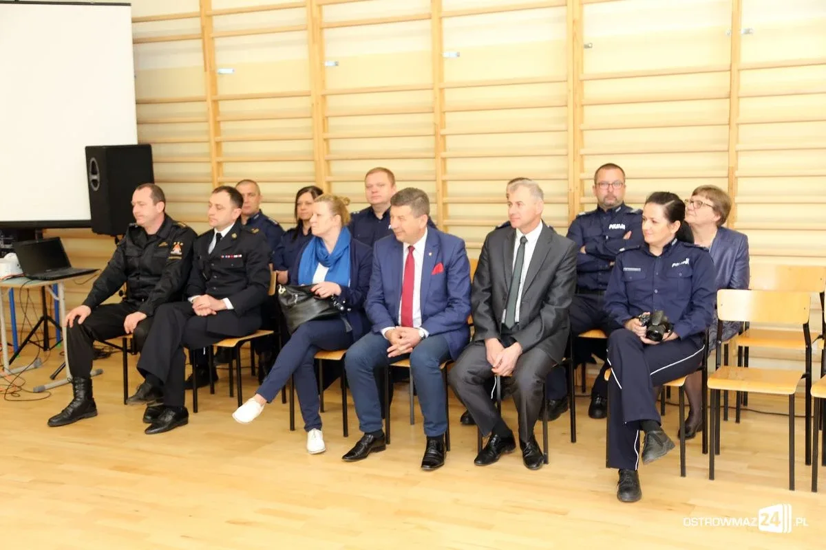 Widoczni i bezpieczni w Zarębach Kościelnych (zdjęcia, wideo)