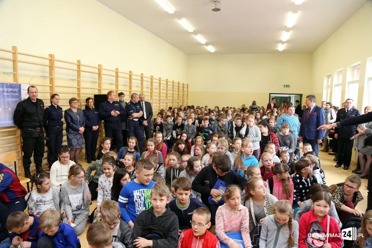 Widoczni i bezpieczni w Zarębach Kościelnych (zdjęcia, wideo)