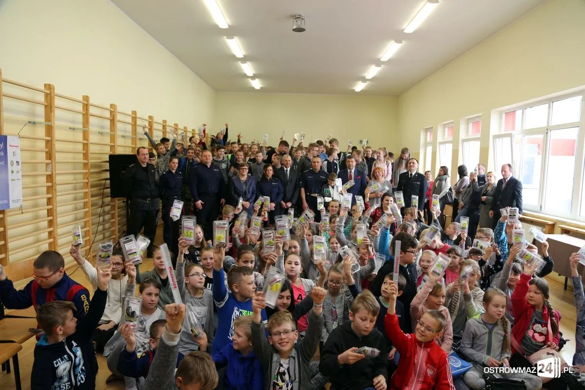 Widoczni i bezpieczni w Zarębach Kościelnych (zdjęcia, wideo)