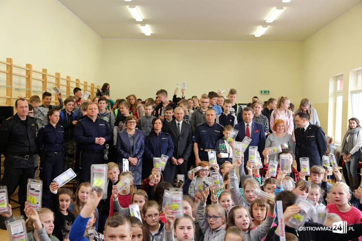 Widoczni i bezpieczni w Zarębach Kościelnych (zdjęcia, wideo)