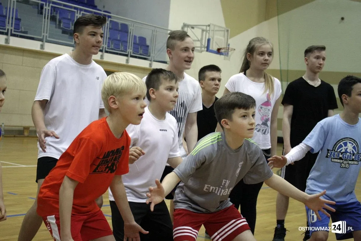 Trener ze szkoły Michaela Jordana w Ostrowi Mazowieckiej (zdjęcia)