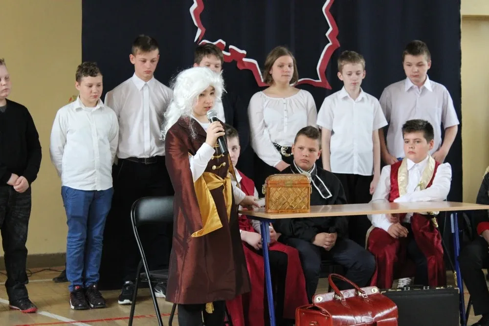 Historyczna konstytucja w murach Szkoły Podstawowej nr 1 (zdjęcia)