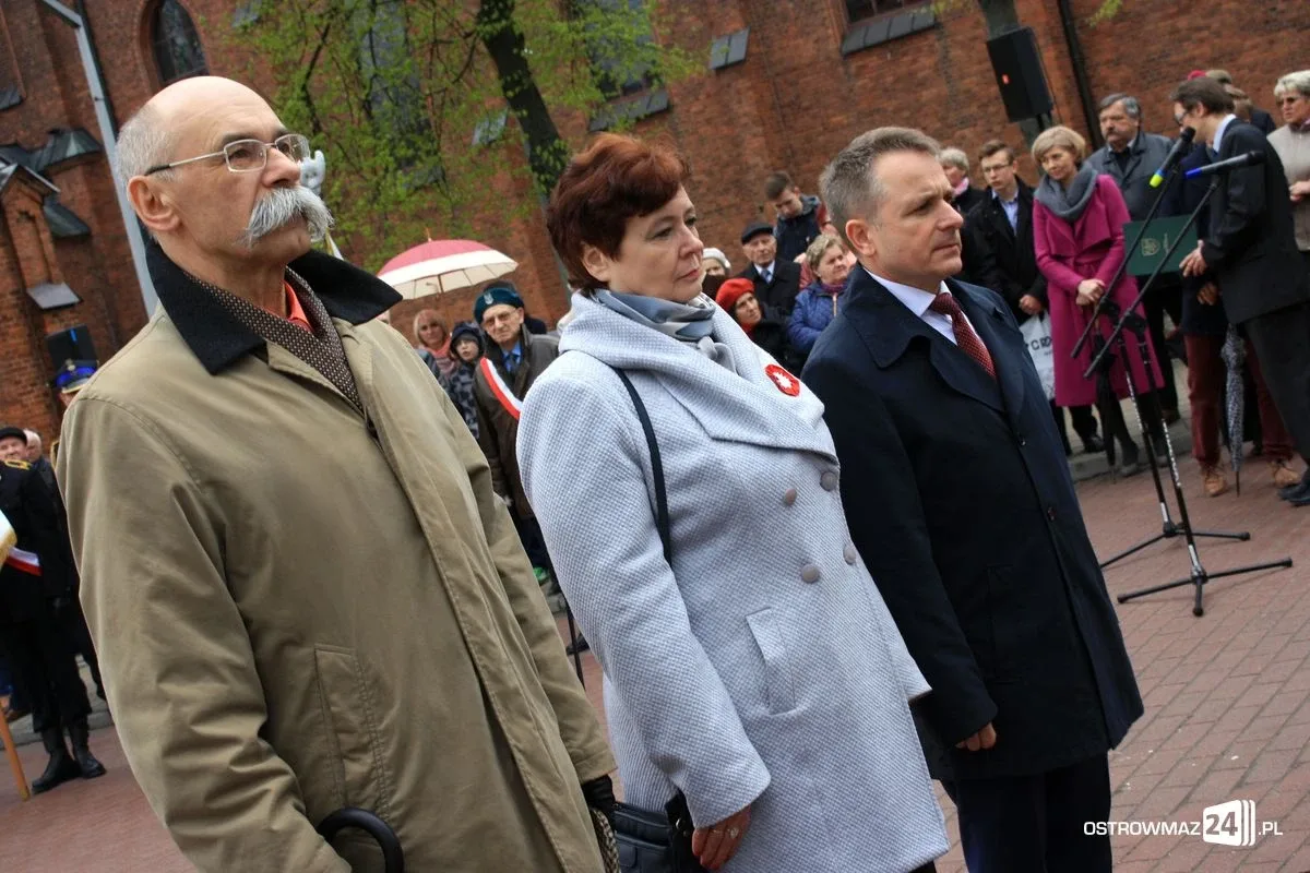 Uroczyste obchody Święta Konstytucji 3 Maja w Ostrowi Mazowieckiej (zdjęcia, wideo)