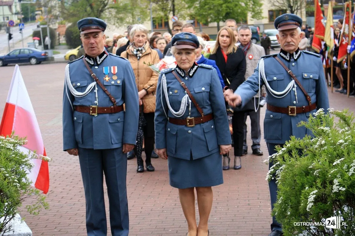 Uroczyste obchody Święta Konstytucji 3 Maja w Ostrowi Mazowieckiej (zdjęcia, wideo)