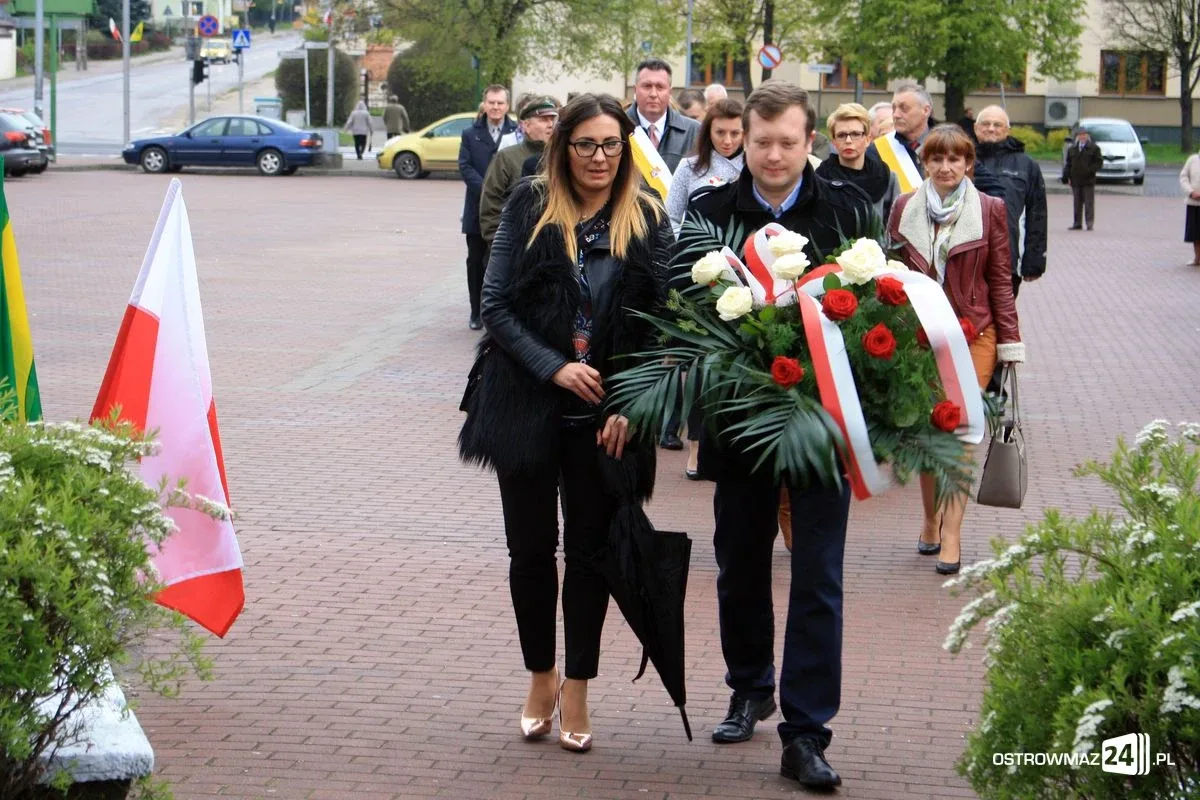 Uroczyste obchody Święta Konstytucji 3 Maja w Ostrowi Mazowieckiej (zdjęcia, wideo)