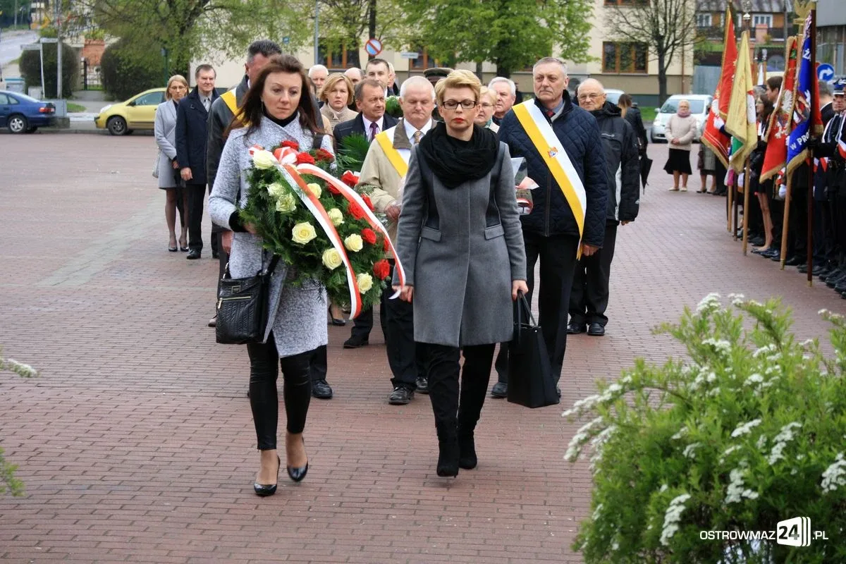 Uroczyste obchody Święta Konstytucji 3 Maja w Ostrowi Mazowieckiej (zdjęcia, wideo)
