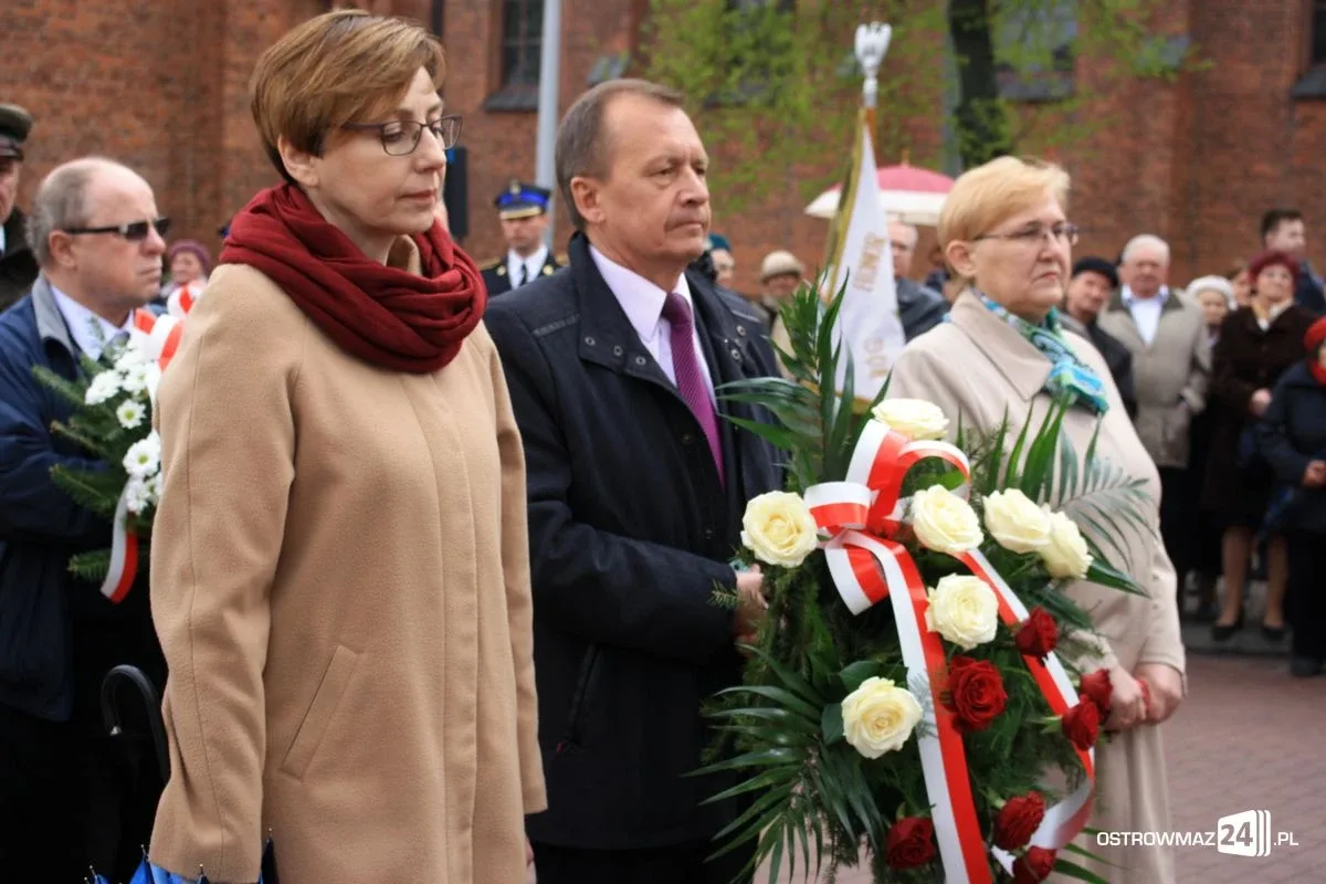 Uroczyste obchody Święta Konstytucji 3 Maja w Ostrowi Mazowieckiej (zdjęcia, wideo)