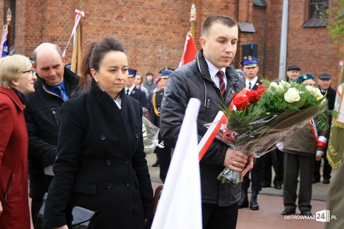 Uroczyste obchody Święta Konstytucji 3 Maja w Ostrowi Mazowieckiej (zdjęcia, wideo)