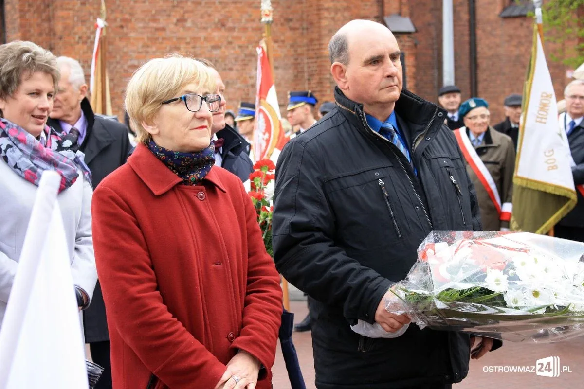 Uroczyste obchody Święta Konstytucji 3 Maja w Ostrowi Mazowieckiej (zdjęcia, wideo)