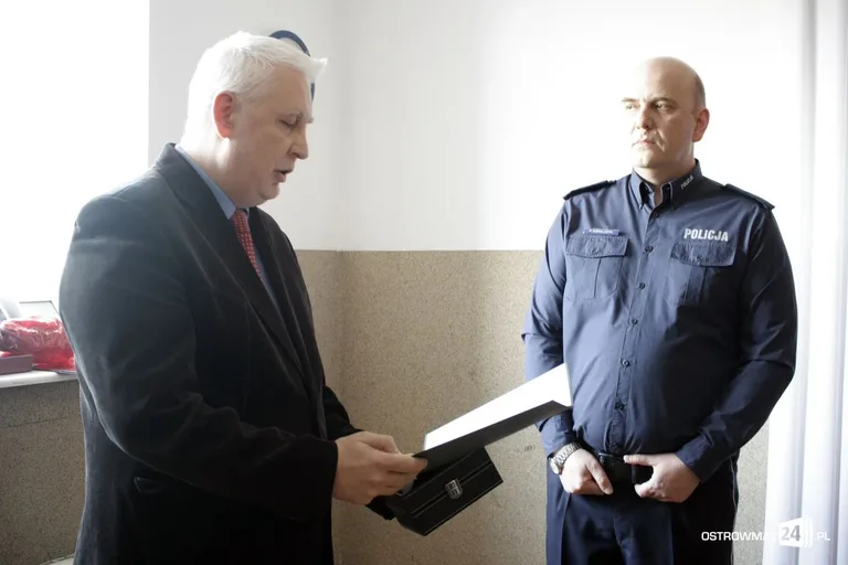 Ostrowska policja pożegnała podkom. Piotra Góralczyka (zdjęcia)
