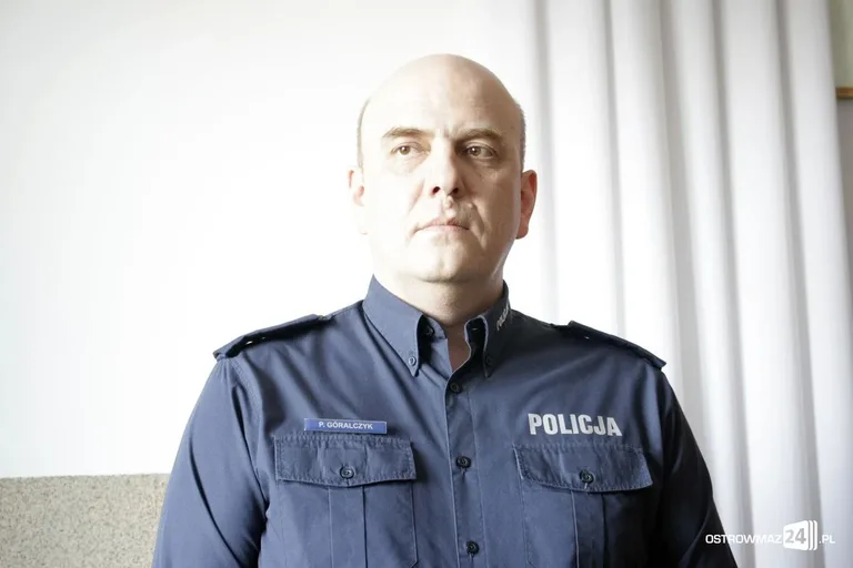 Ostrowska policja pożegnała podkom. Piotra Góralczyka (zdjęcia)