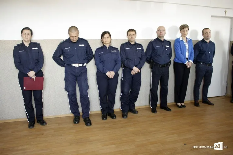 Ostrowska policja pożegnała podkom. Piotra Góralczyka (zdjęcia)