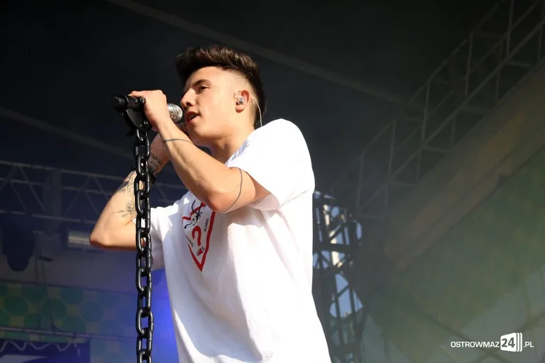 Dawid Kwiatkowski rozgrzał ostrowską publiczność (zdjęcia, wideo)