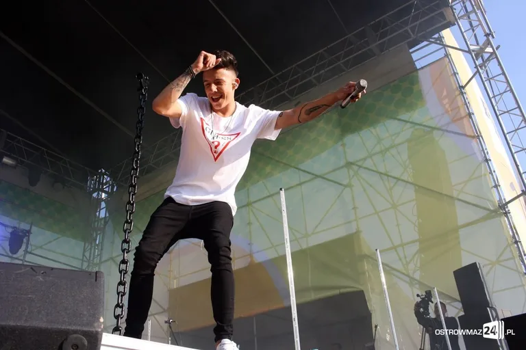 Dawid Kwiatkowski rozgrzał ostrowską publiczność (zdjęcia, wideo)
