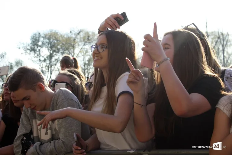 Dawid Kwiatkowski rozgrzał ostrowską publiczność (zdjęcia, wideo)