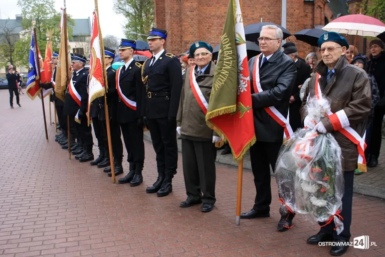 Uroczyste obchody Święta Konstytucji 3 Maja w Ostrowi Mazowieckiej (zdjęcia, wideo)