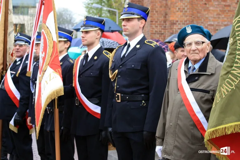 Uroczyste obchody Święta Konstytucji 3 Maja w Ostrowi Mazowieckiej (zdjęcia, wideo)