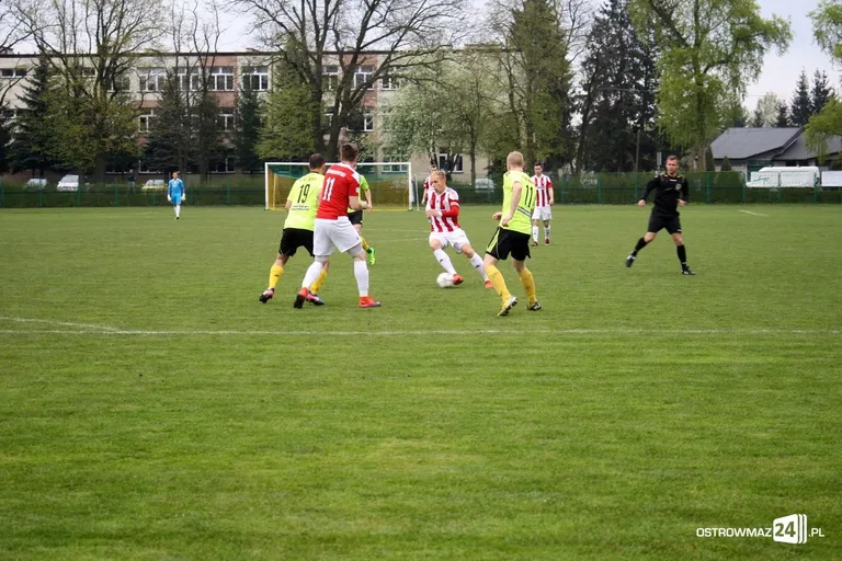 Ostrovia zatrzymała lidera z Grodziska Mazowieckiego (zdjęcia, wideo)